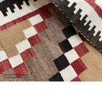 c.1940's NAVAJO RUG DOUBLE DIAMONDS PATTERN... 114cm/75cm