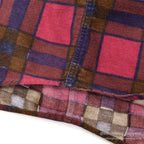 1960's BIGMAC PRINT FLANNEL SHIRT RARE COLOR... L