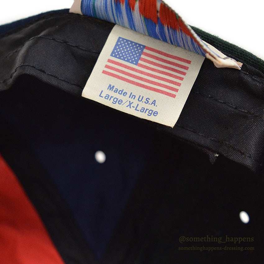 1990's LAKE OF THE ISLES MULTI COLOR CAP... L/XL