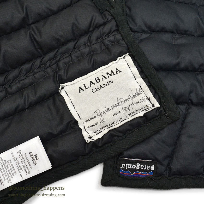 PATAGONIA ALABAMA CHANIN RECLAIMED DOWN PATCHWORK SCARF 2 ...