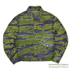 1970's UNKNOWN CIVILIAN TIGER STRIPE JACKET...