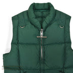 1970's MIGHTY-MAC NORSAC PRIME GOOSE DOWN VEST / GREEN ... M
