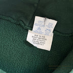 1990's CHAMPION BLANK REVERSE WEAVE SWEAT PARKA / GREEN TWO-TONE ... XL
