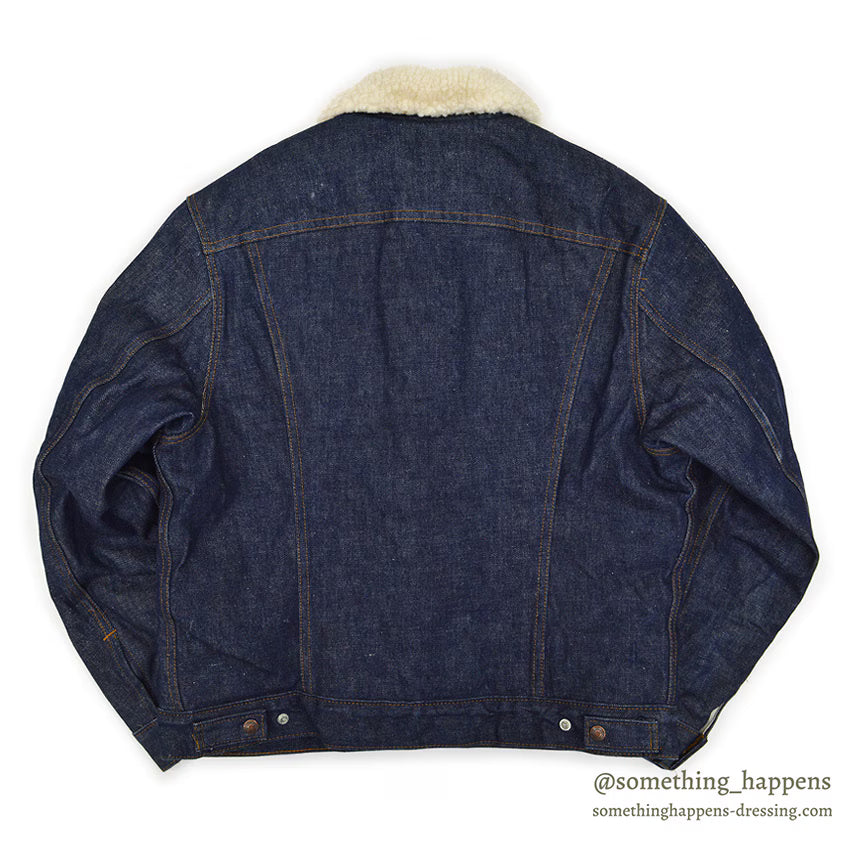 1970's DEADSTOCK Levi's 70605-0217 DENIM BOA JACKET... 44