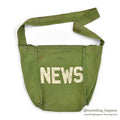 c.1930's ''NEWS'' NEWS PAPER BAG / RARE COLOR...