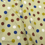 ~1990's GUESS MULTI COLOR POLKA DOTS SHIRT...