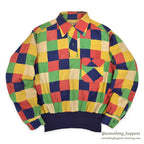 1950's Marlboro BIG TIMBER PRINT FLANNEL GAUCHO SHIRT / MULTI COLOR ... M