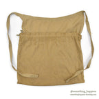 ~1940's AMERICAN RED CROSS LIGHT BROWN HBT APRON DITTY BAG...