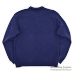 1980's PATAGONIA HEAVY WEIGHT COTTON POLO SWEATER...M