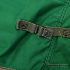 1980's USNAVY LIFE PRESERVER VEST MARK1 T GREEN / STENCIL ... L