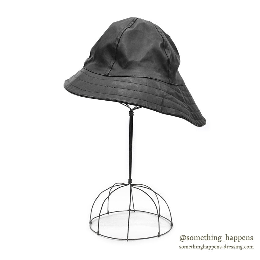 1940's~ FOUL WEATHER RUBBER RAIN HAT ...