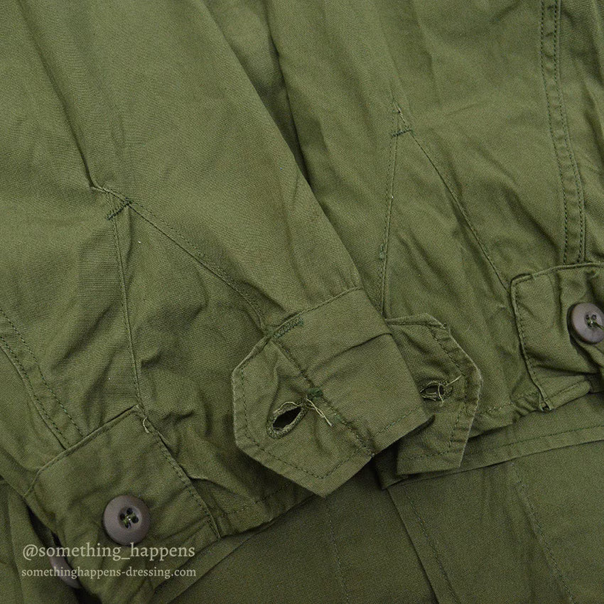 1960's USARMY JUNGLE FATIGUE JACKET / 3RD NON-RIP... LR