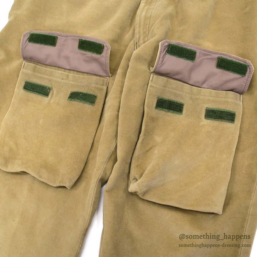 1980's~ ORVIS MOLESKIN WORK PANTS / UNUSUAL POCKETS ... W36