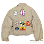 1960's~ HUDSON BAY HERTER'S BASS ANGLER COLLECTIBLE PATCHED JACKET ...