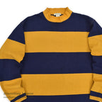 1980's~ ST JOHN'S BAY WIDE STRIPED L/S TEE ... M