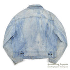 1970's Lee 101-J DENIM JACKET / BLEACHED... 46