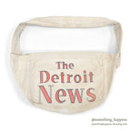 1950's~ THE DETROIT NEWS / NEWS PAPER BAG...