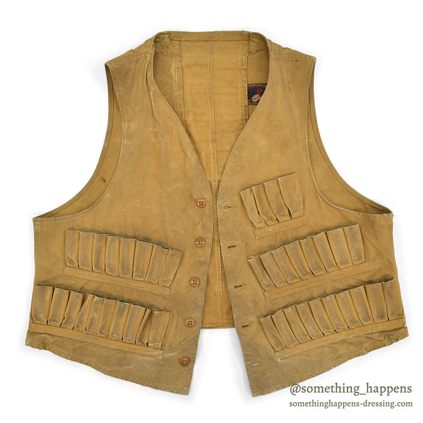1930's~ RED HEAD HUNTING VEST / MODIFIED ...