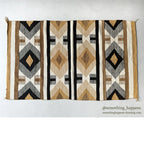 c.1940's NAVAJO RUG / RARE PATTERN / GEOMETRIC DIAMOND ... 140cm/86cm