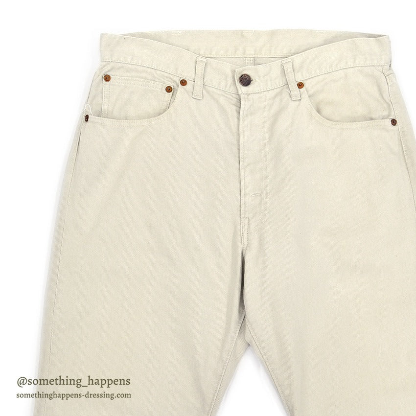 1960's LEVI'S 911B PIQUE PANTS...W33/L29