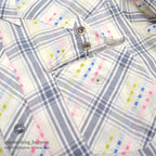 1960's HBARC WESTERN SHIRT / GREAT COLOR... 16 1/2