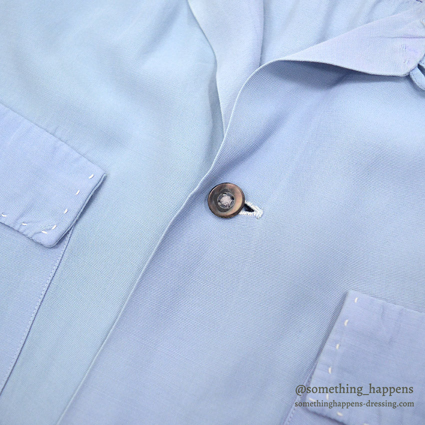 1940's~ SPORTOWNE BY YORKE RAYON SHIRT...L