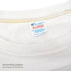 1980's CHAMPION FOOTBALL SHIRT / WHITE...XL