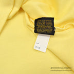 1980's~ EDDIE BAUER YELLOW TURTLE NECK TEE...L
