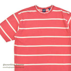 ~1990's GAP PINK/WHITE STRIPE COTTON T-SHIRT ... M