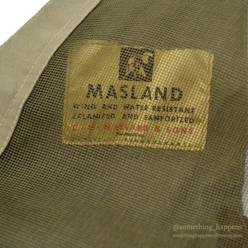 1940's DEADSTOCK MASLAND FISHING VEST ... 38