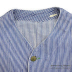 1950's OSHKOSH HICKORY STRIPE ENGINEER JACKET...