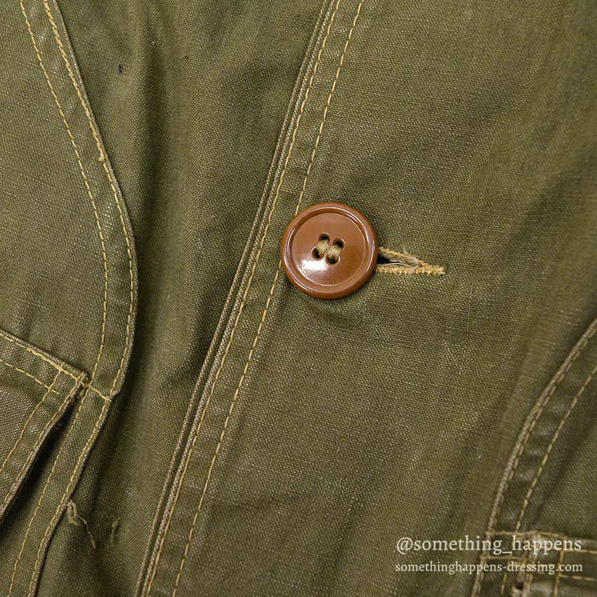 1940's FIELD MASTER HUNTING COAT / OLIVE... 44