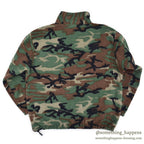BLACK MOUNTAIN WOODLAND CAMO FLEECE JACKET...L