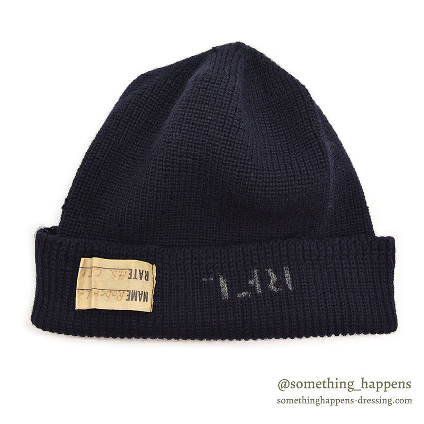 1940's U.S.NAVY WW2 WATCH CAP / STENCIL ...