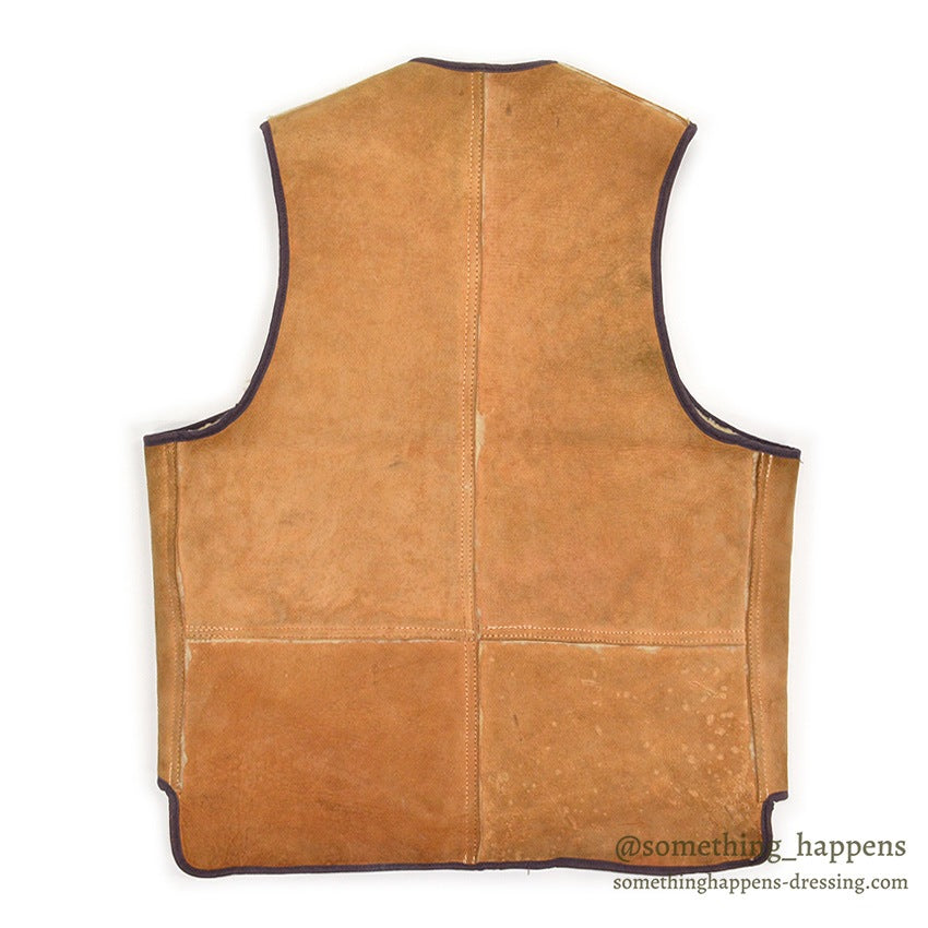 1960's MOUTON SHEARLING VEST...