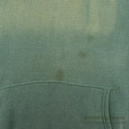 1960's OLD GREEN FADED SWEAT PARKA / BIG SIZE...