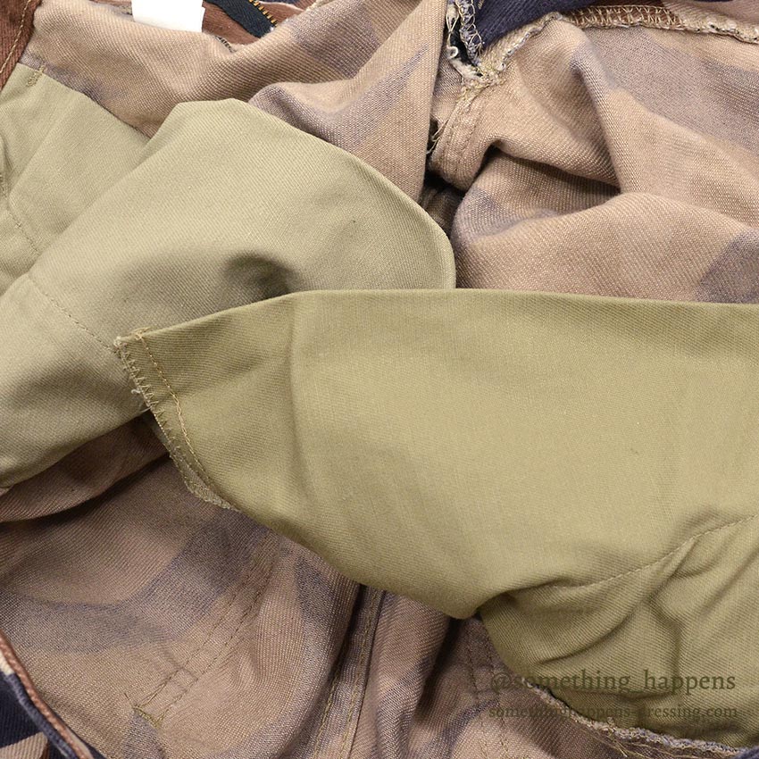 1990's BRIGADE QUARTERMASTERS ASAT CAMO PANTS / THICK COTTON... MR