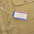1960's L.L.BEAN JUNGLE CLOTH WARDEN JACKET / ALMOST DEADSTOCK ... 42