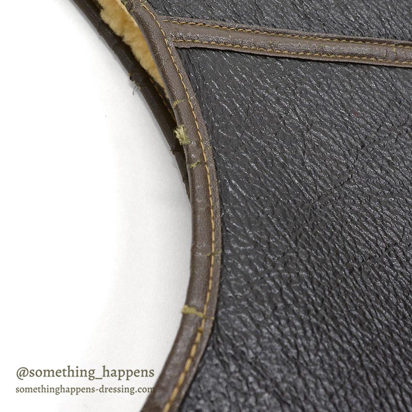 1960's POWR HOUSE SHEARLING WORK VEST...M