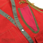 1970's OLD RED PACK TRAIL VEST ADEDD KNIFE POCKET...