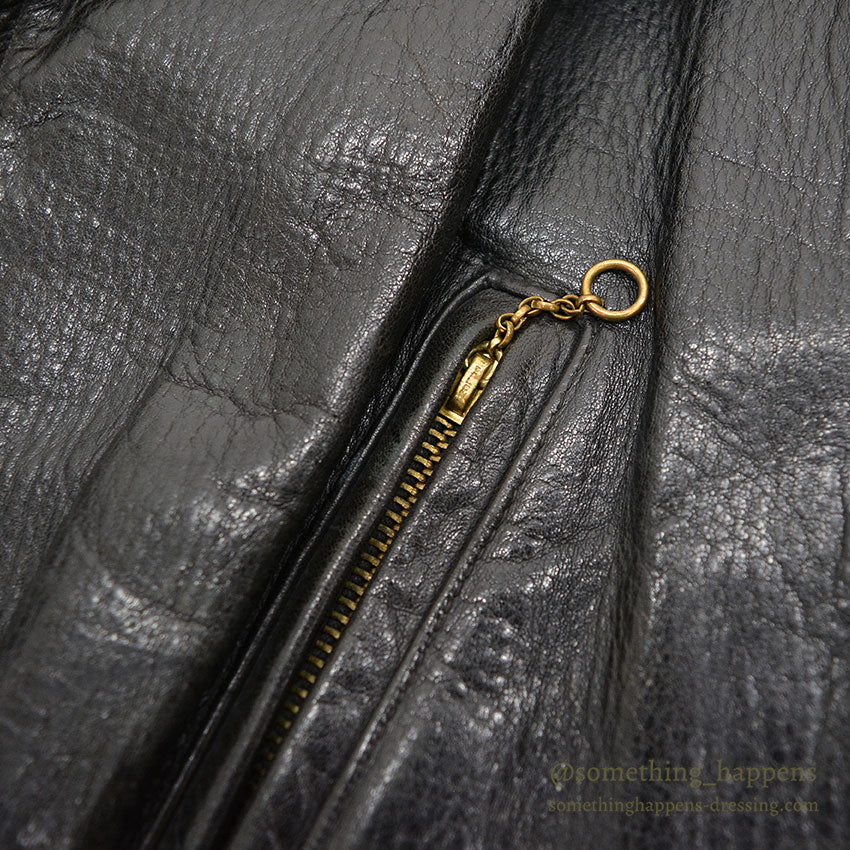 1940's TOP NOTCH LEATHER SPORTS JACKET ... 42