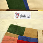 1970's DEADSTOCK HALRIN PATCHWORK CORDUROY PANTS...W38