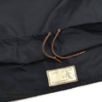 1950's SKI-WELL SEATTLE WOOLEN CO. BLACK NYLON ANORAK PARKA...