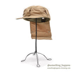 1980's EDDIE BAUER SAFARI CAP / NECK GUARD...L