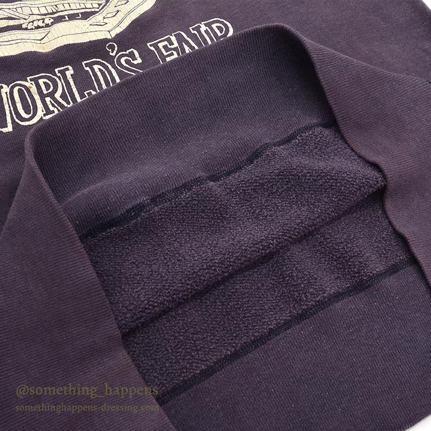 1960's SEATTLE WARLD'S FAIR SWEAT SHIRT / SLEEVES CUT OFF...