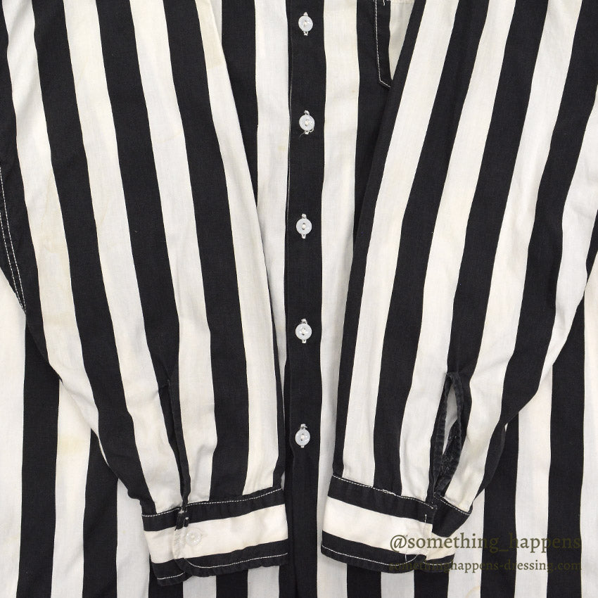 1950's~ RAWLINGS UMPIRE STRIPE SHIRT ...  XL
