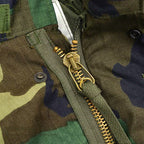 1980's DEDSTOCK CIVILIAN M-65 LC-1 LEAF CAMO JACKET / RDF... MR