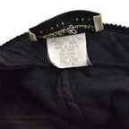 1990's EDDIE BAUER QUILTED CORDUROY CAP / BLACK...