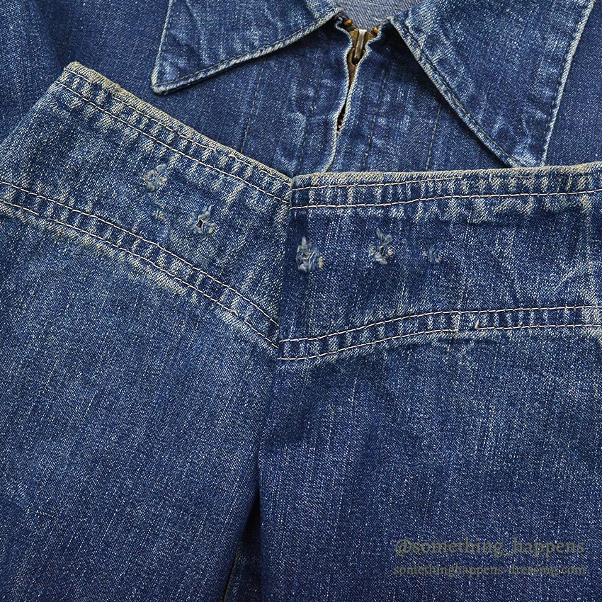 ~1960's BURLINGTON TYPE 91-B DENIM JACKET ... 40