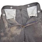 1960's UNKNOWN BLACK FADED FRISCO PANTS ... W32/L27